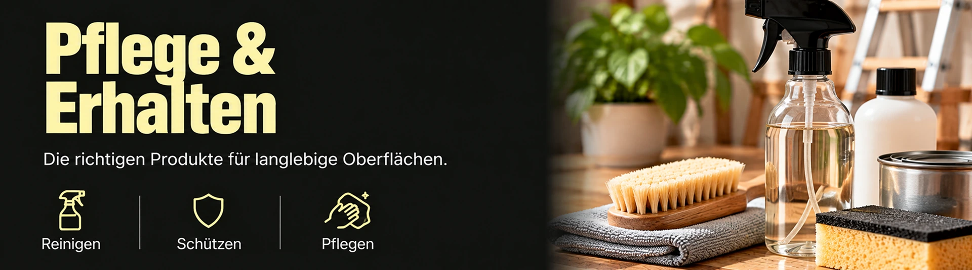 Pflege & Erhalten