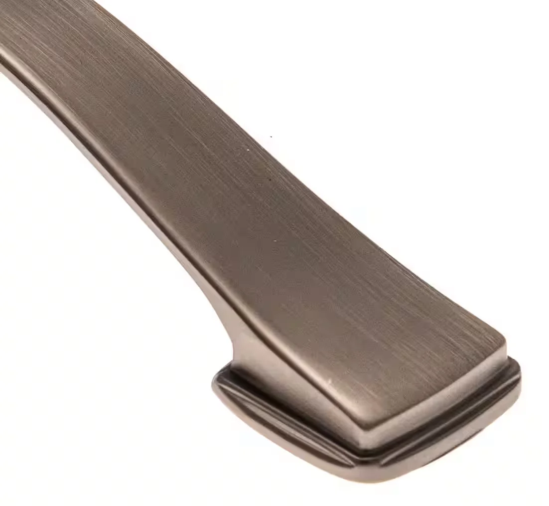 LIVINGPOINT24 Möbelgriff BA 160 mm dunkel gebürstet Industrie Design