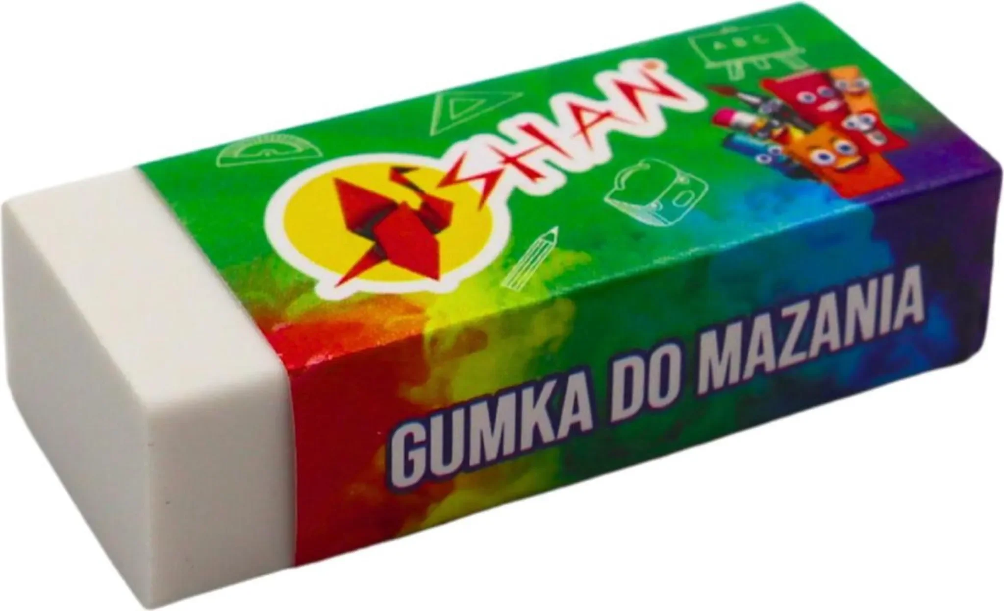 Shan Radiergummi – Weicher Kunststoffradierer