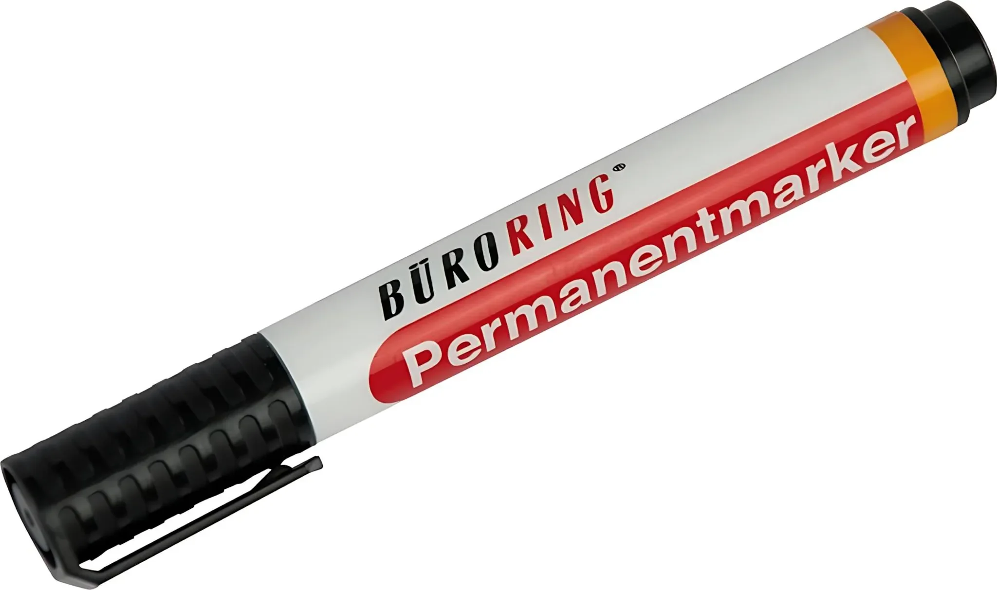 Büroring Permanentmarker Schwarz – Keilspitze 1–4 mm
