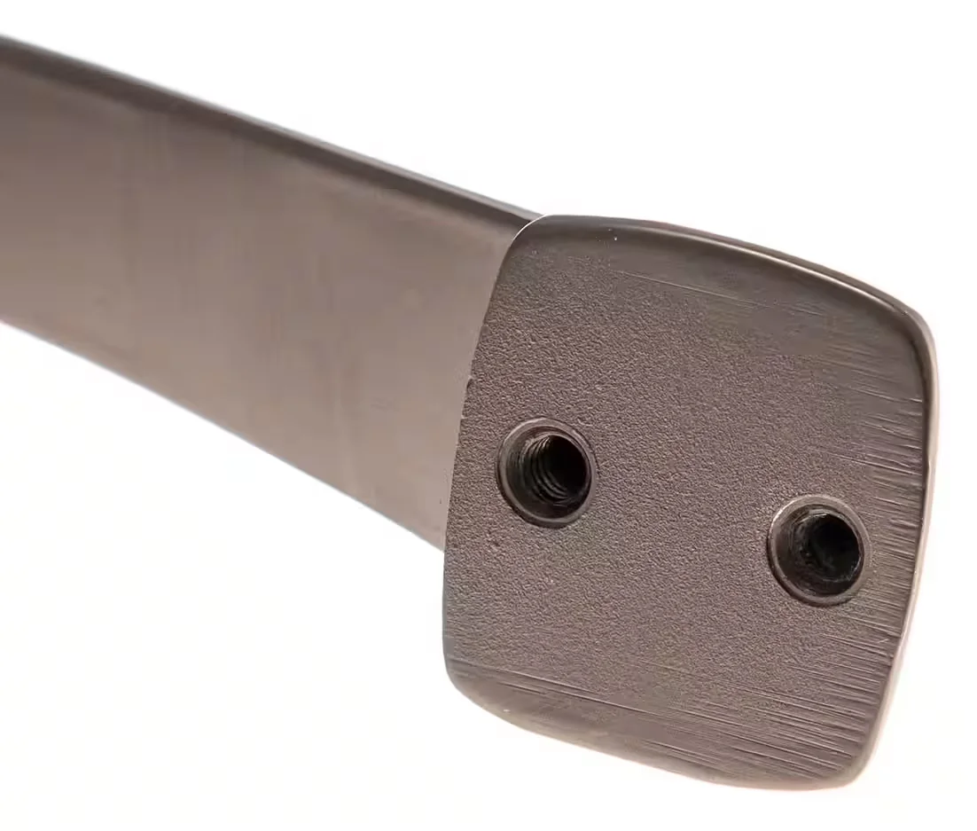LIVINGPOINT24 Möbelgriff BA 160 mm dunkel gebürstet Industrie Design