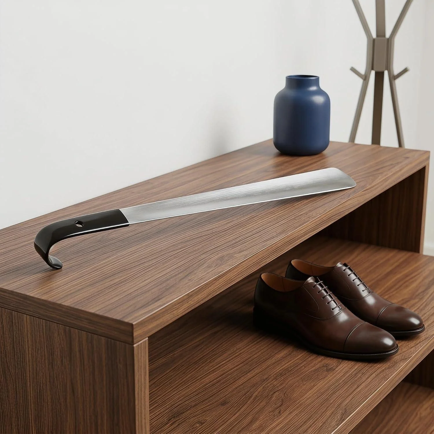 LUXUSKOLLEKTION Schuhlöffel Edelstahl 42 cm lang