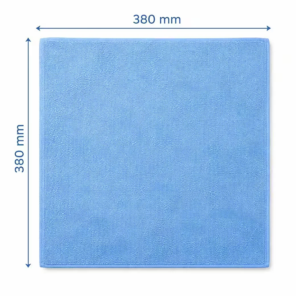 BAYLI Mikrofasertücher 8er Set 38x38 cm 210 gsm Reinigungstücher