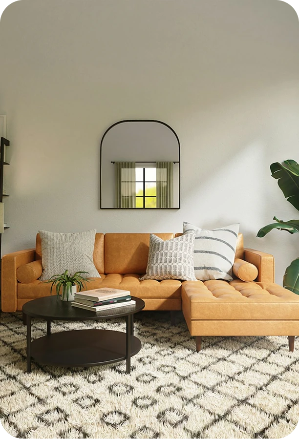 Гостиная с диваном