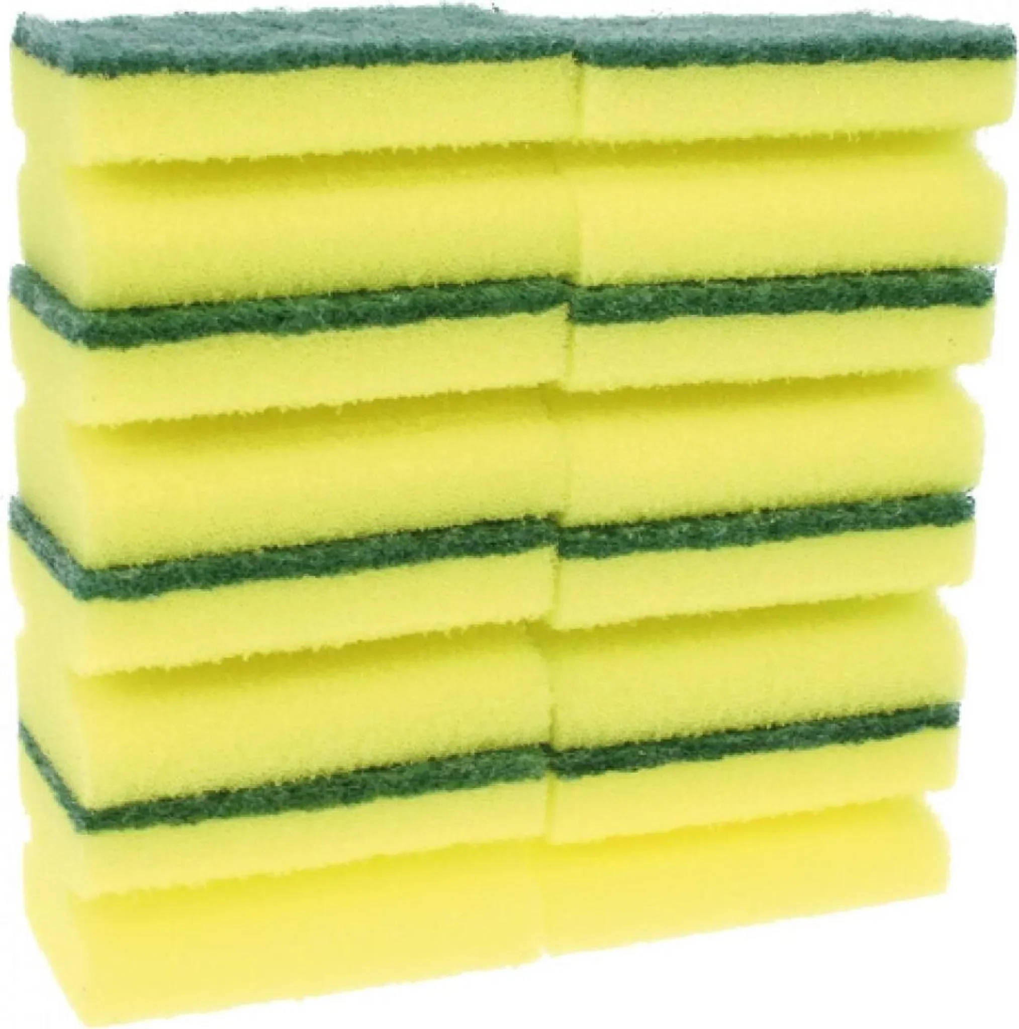 Jean Products Schwamm Topfreiniger mit Griffleiste – 8er Pack