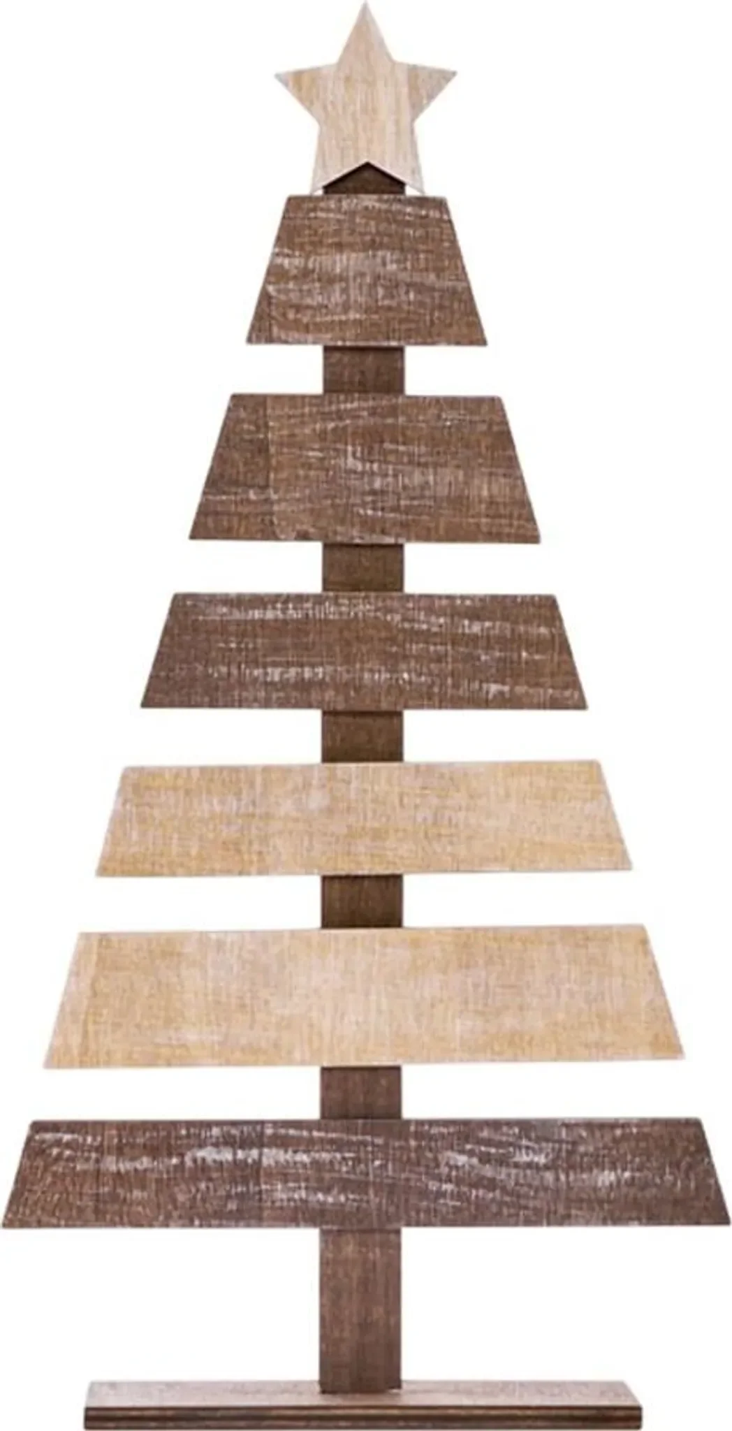 MidOcean Dekoration „Puinen“ – Holz-Weihnachtsbaum