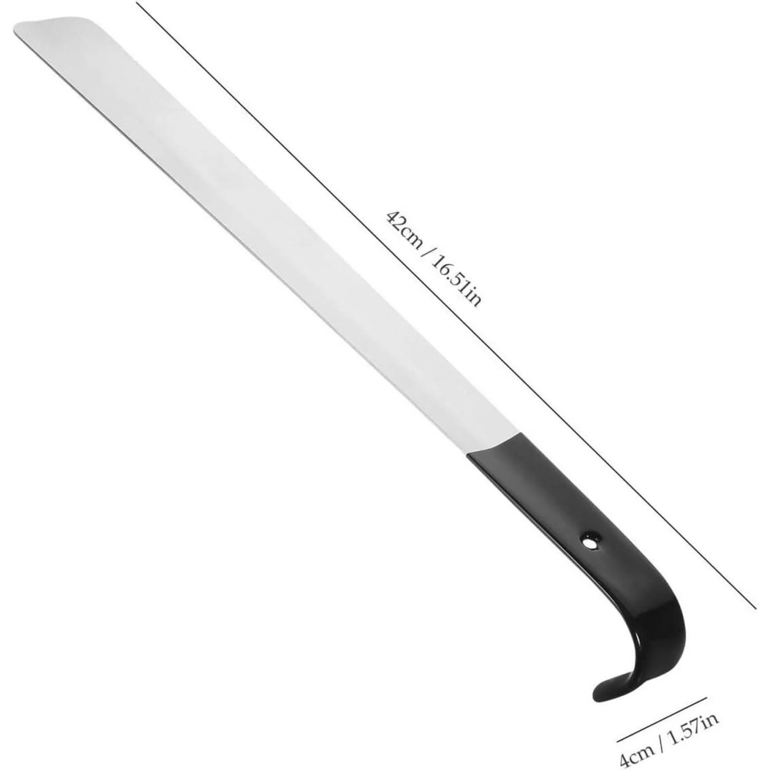 LUXUSKOLLEKTION Schuhlöffel Edelstahl 42 cm lang