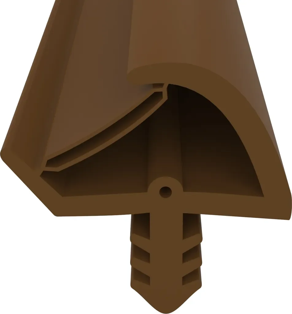 Dikara Türdichtung Antidehnfaden braun 10 m Nut 3x7 mm Falz 12 mm