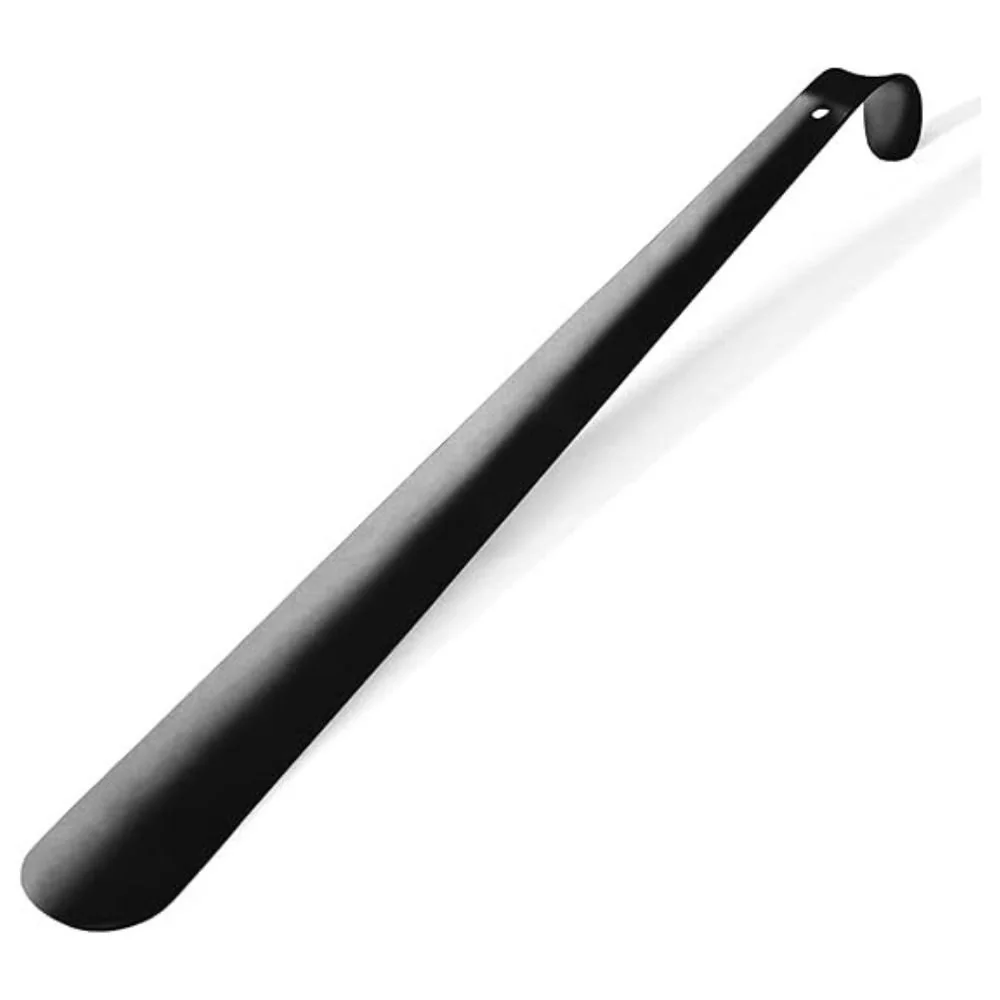 MONTEGONI Schuhlöffel 42 cm Edelstahl langer Schuhanzieher robust