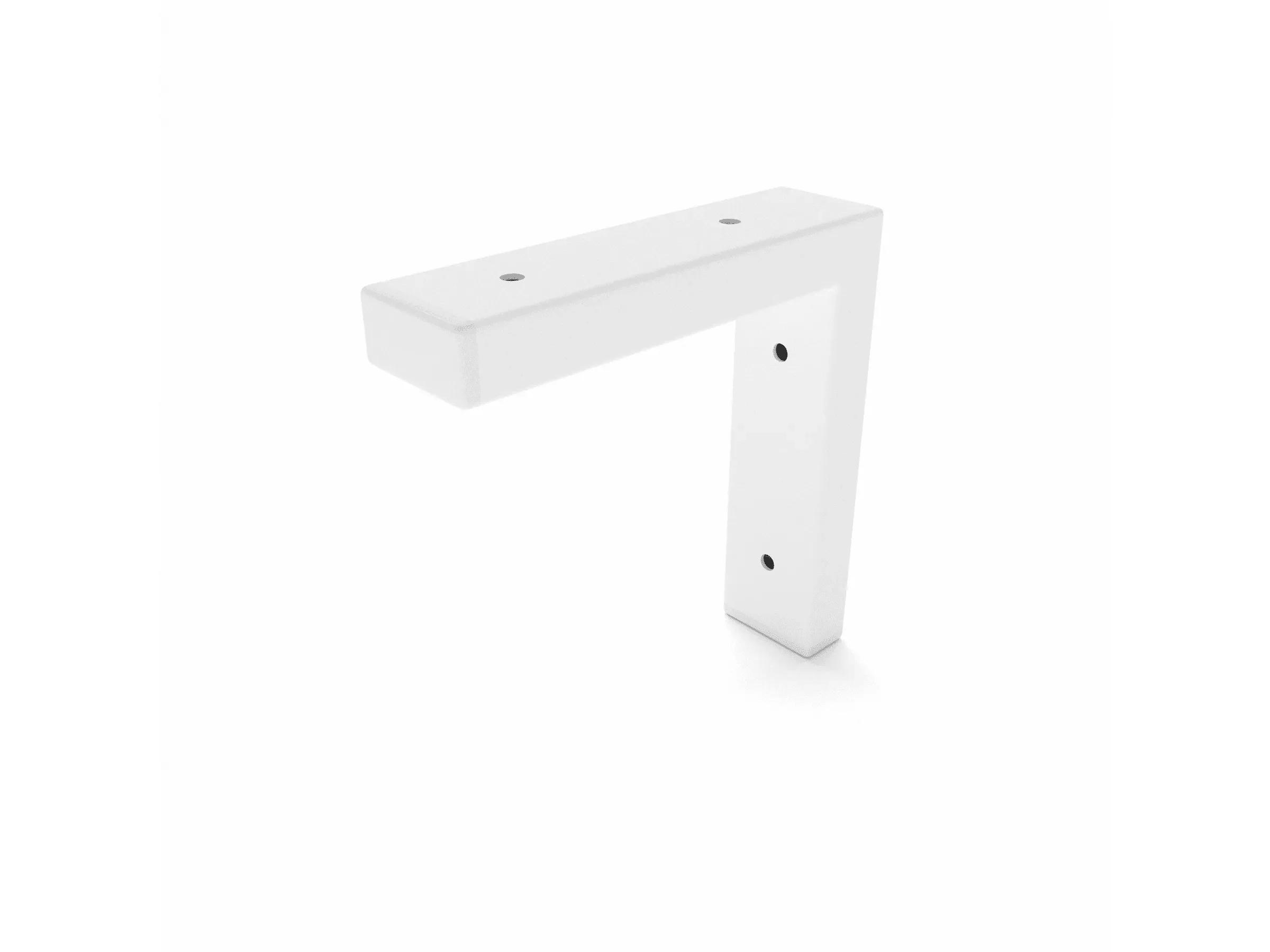 HEVVA MAIN Schwerlast Regalhalterung 15 cm, 1 Stück, weiß