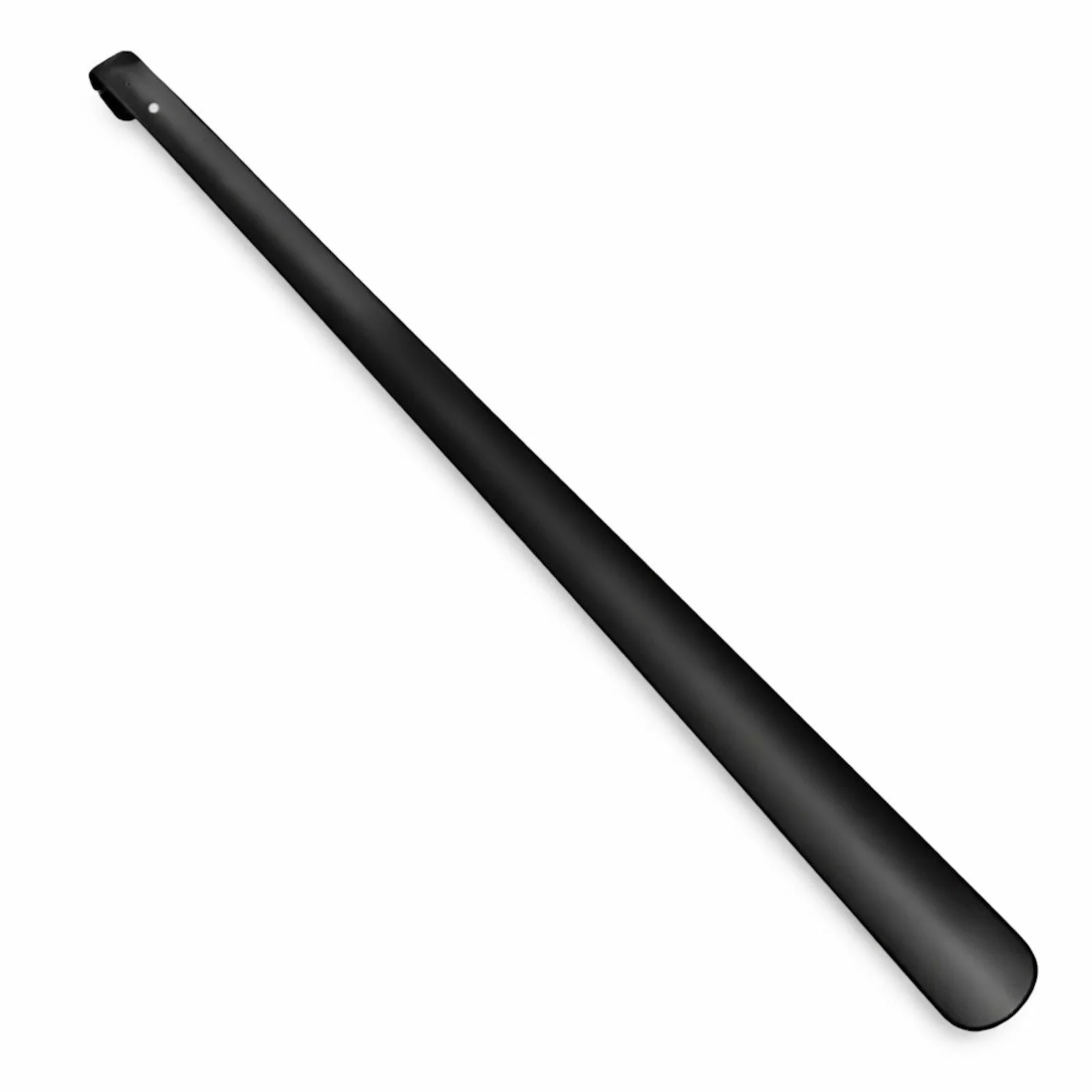 Buri Schuhlöffel 58 cm Metall Schuhanzieher silber schwarz