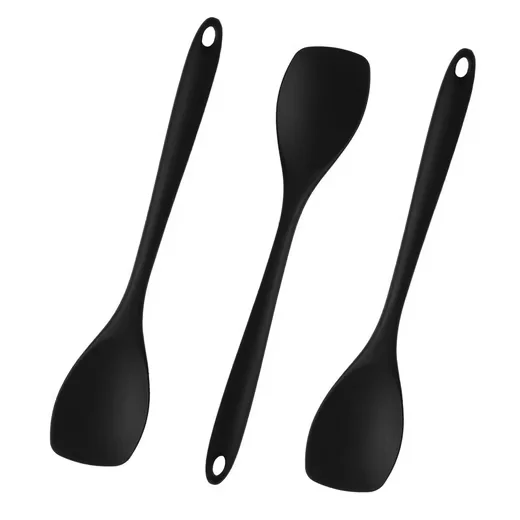 FOUORTUNATE-BEE Kochlöffel Set 3-teilig hitzebeständig ergonomisch