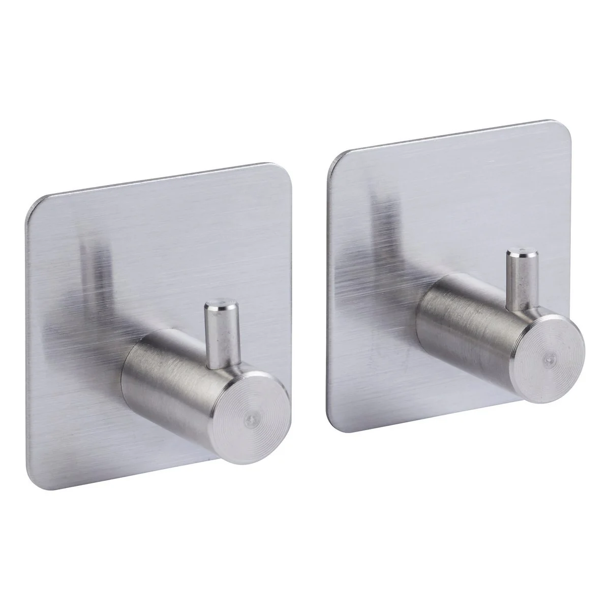 5FIVE SIMPLY SMART STIKY Handtuchhaken Edelstahl selbstklebend 2er-Set