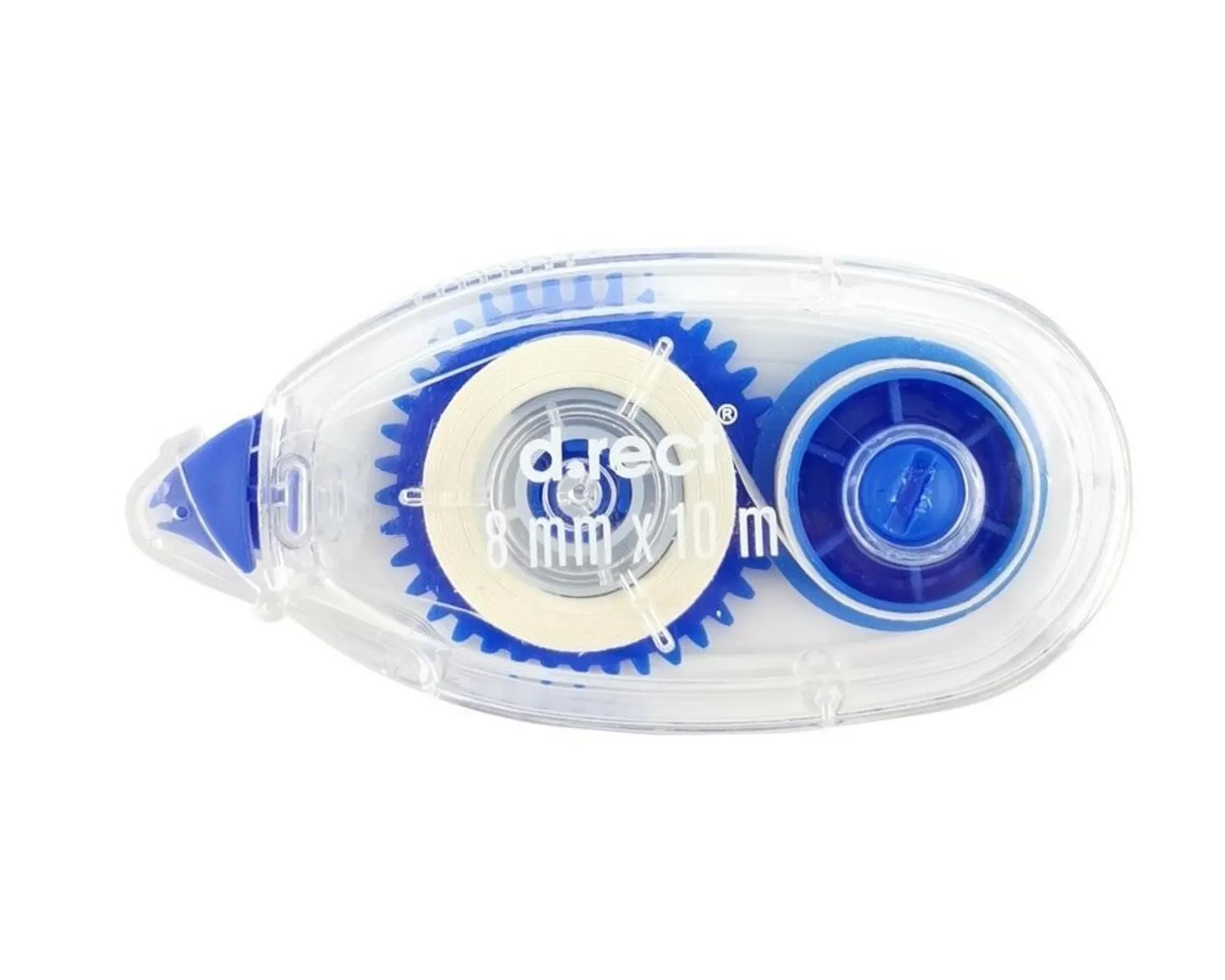 D.RECT Kleberoller 8 mm × 10 m – Permanent, Einweg