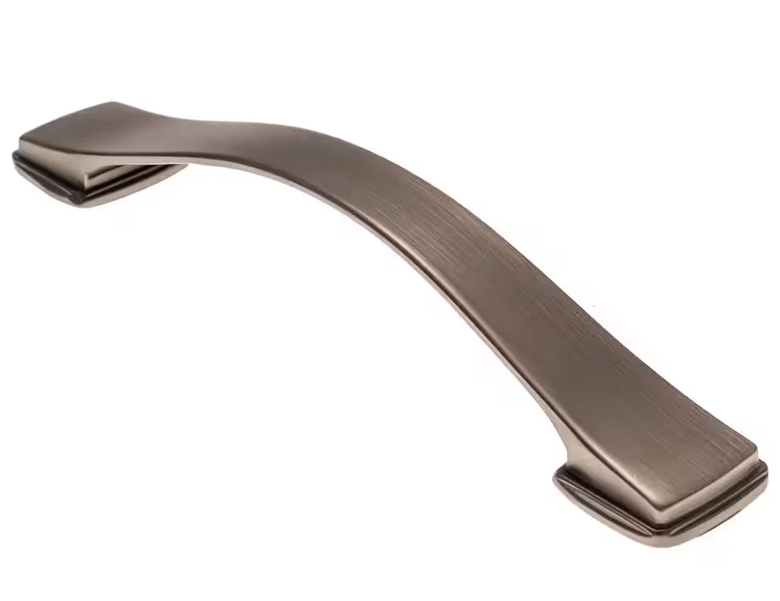 LIVINGPOINT24 Möbelgriff BA 160 mm dunkel gebürstet Industrie Design