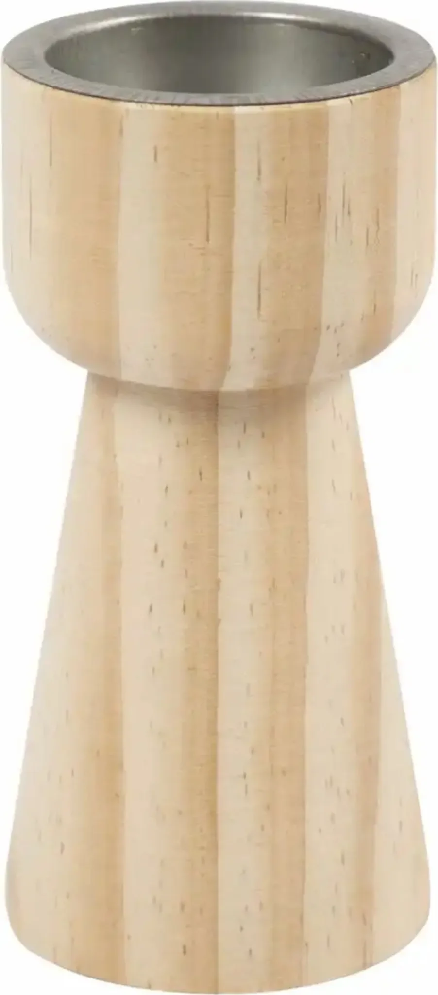 Creativ Company Teelichthalter aus Holz – 11 cm