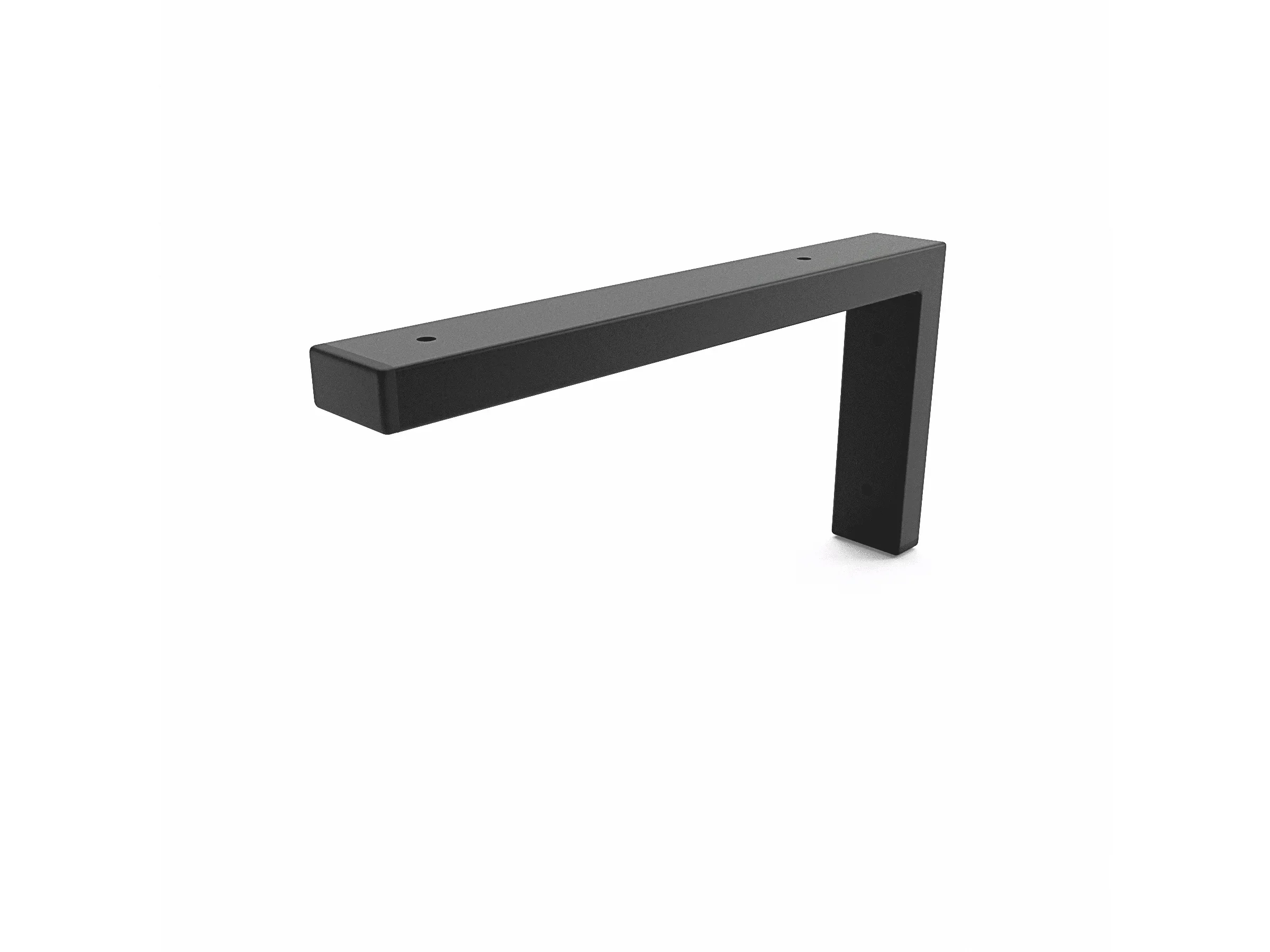 HEVVA MAIN Waschtischhalterung 30 cm tief 1 Halter Schwarz