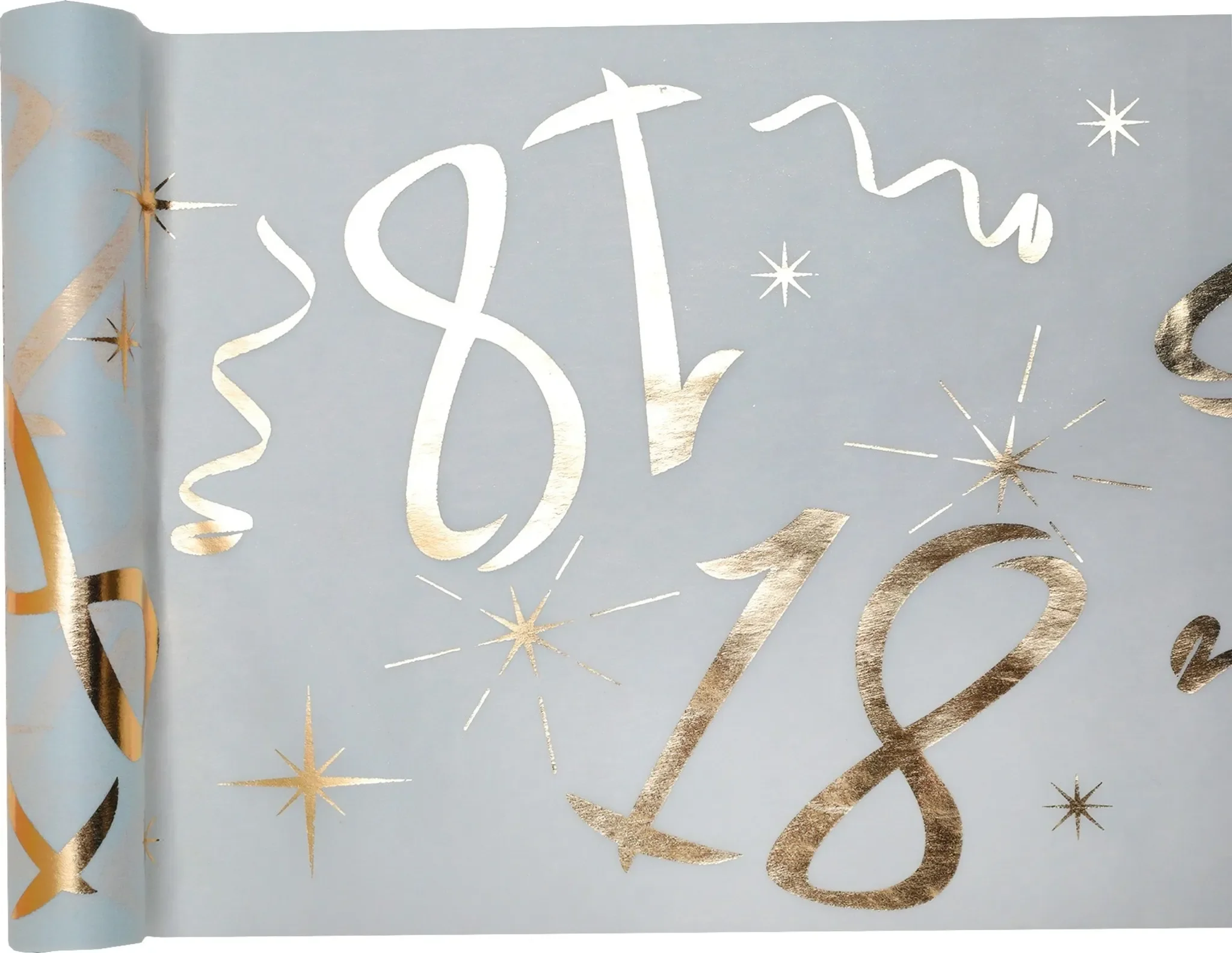 Santex Tischläufer Vlies „18“ – Gold, 5 m