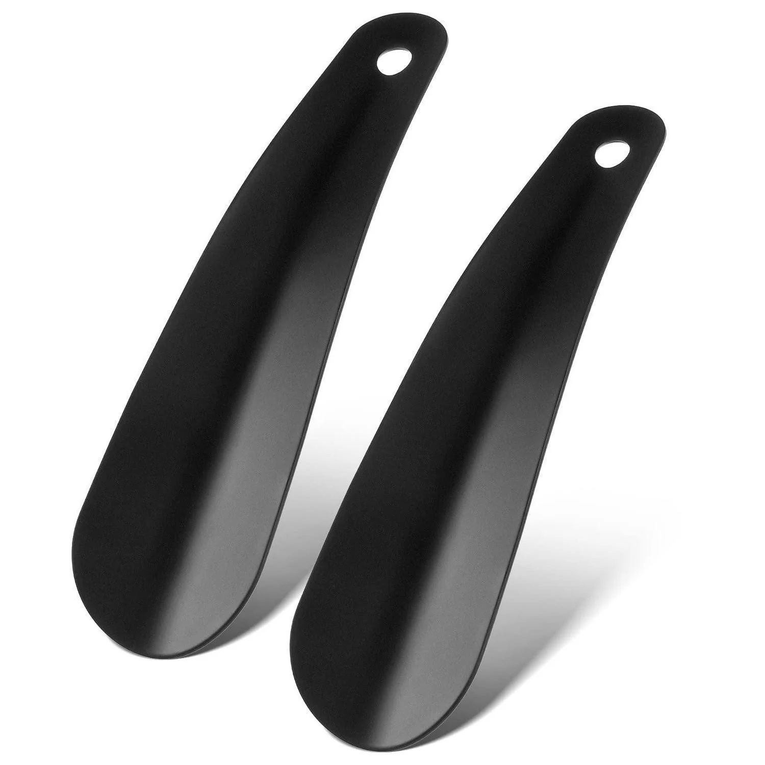 LUXUSKOLLEKTION Schuhlöffel Set 2er Metall 16 cm klein mit Loch