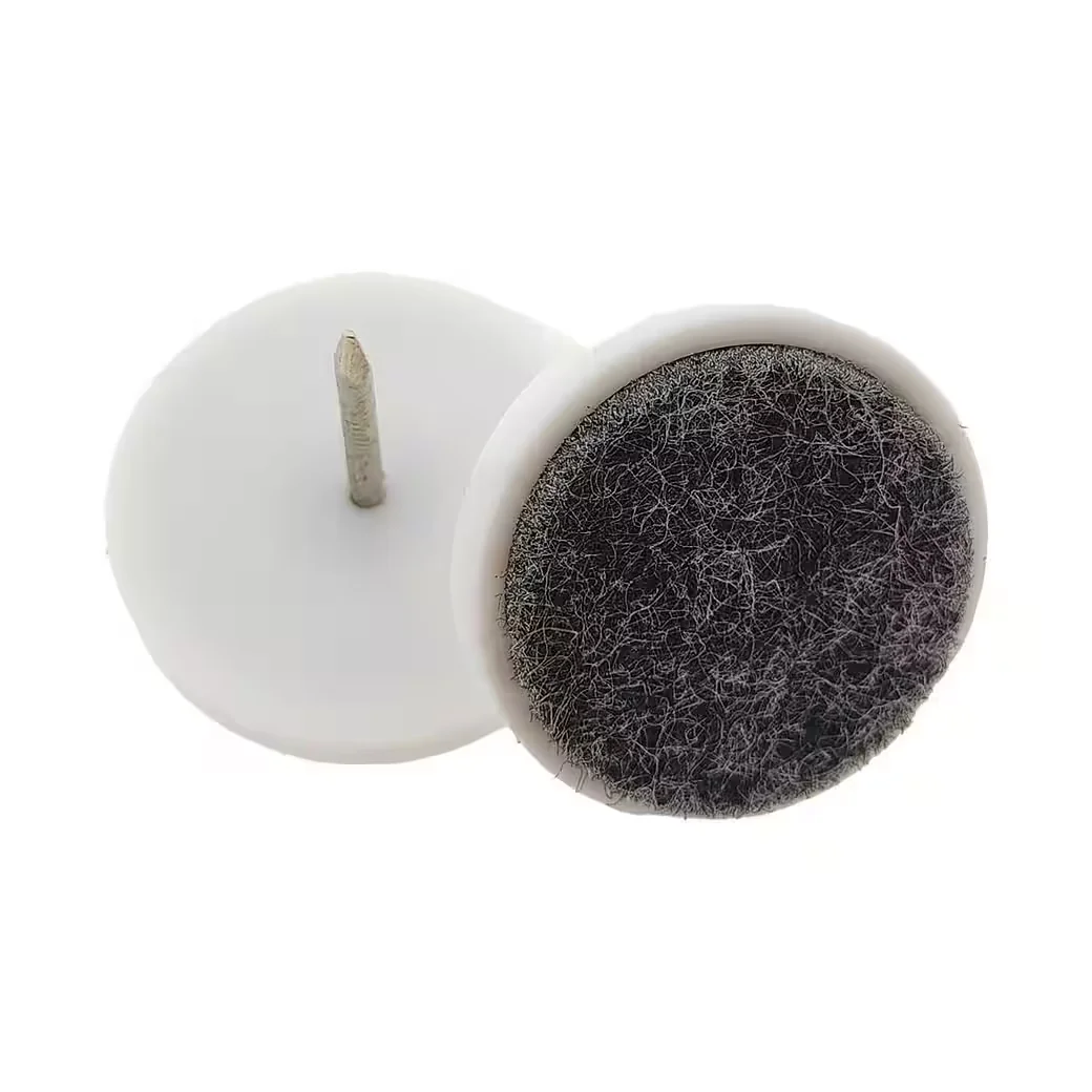 HUNDB Filzgleiter zum Nageln rund 20 mm braun 20 Stück